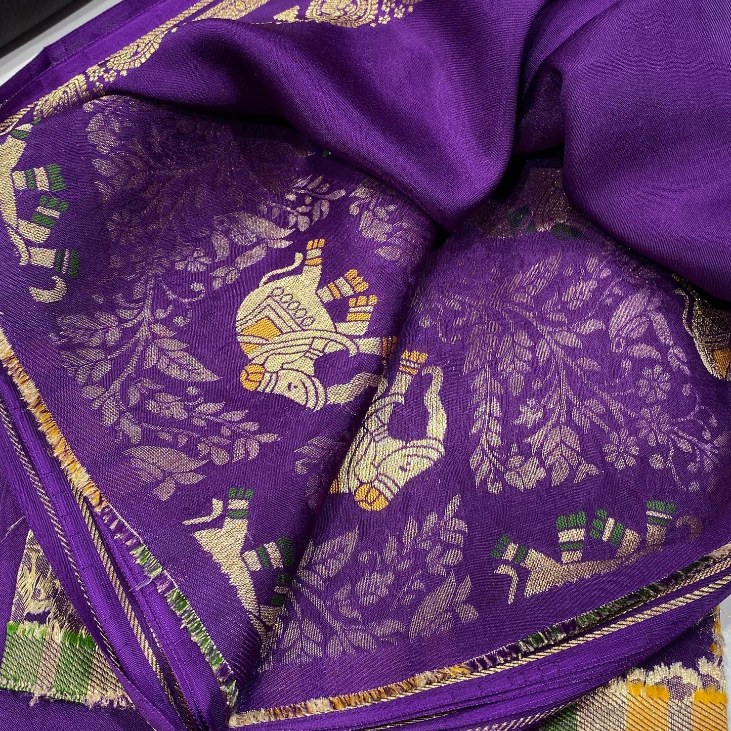 Semi Mysore Silk Saree