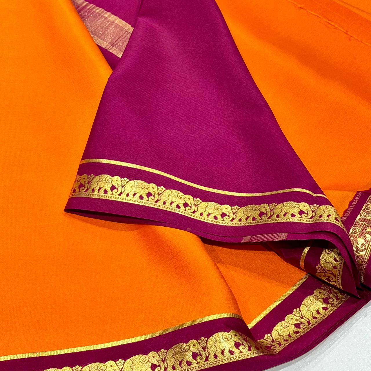 Pure Mysore Silk Saree