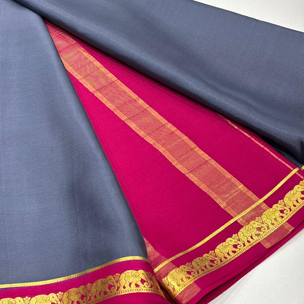 Pure Mysore Silk Saree
