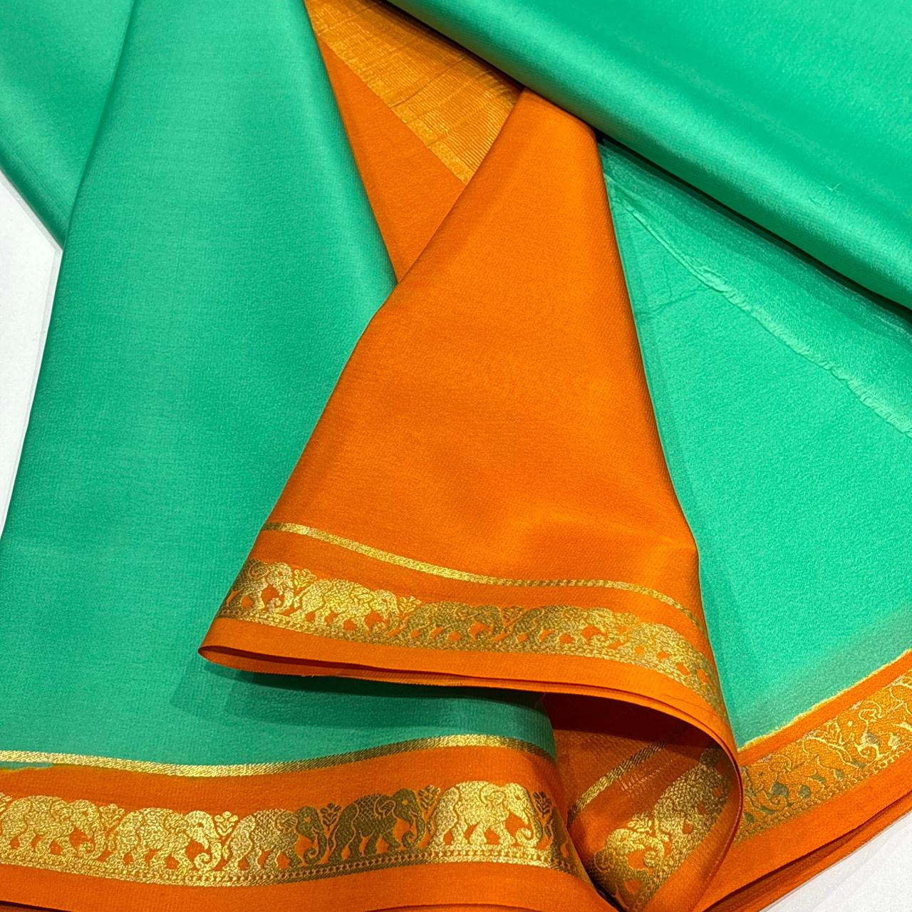 Pure Mysore Silk Saree