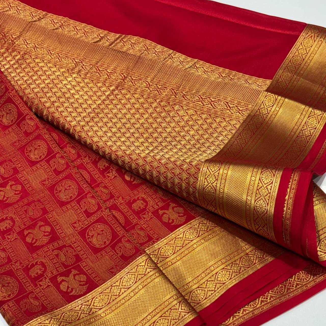 Pure Mysore Silk Saree