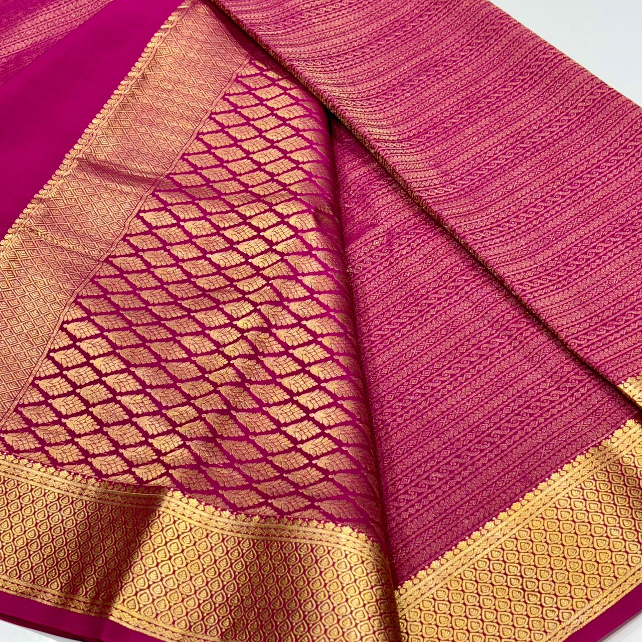 Pure Mysore Silk Saree