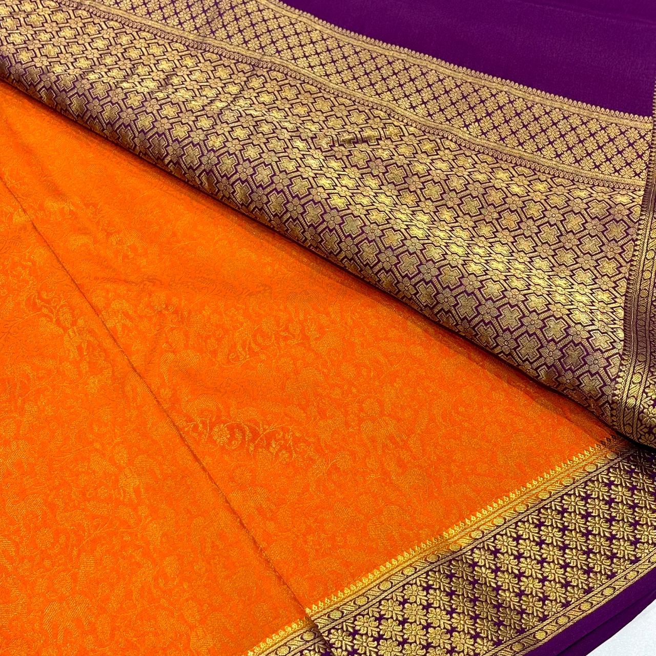 Pure Mysore Silk Saree