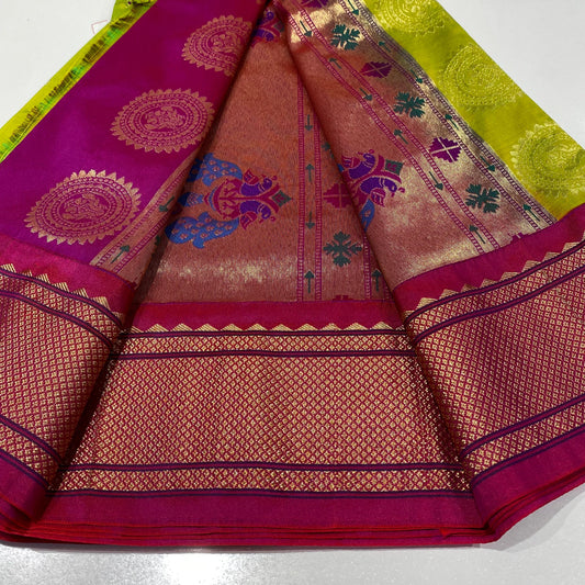 Semi Silk Paithani Saree