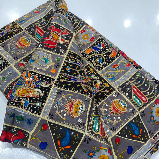 Premium Crepe Silk Fabric