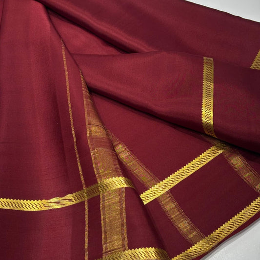 Pure Mysore Silk Saree