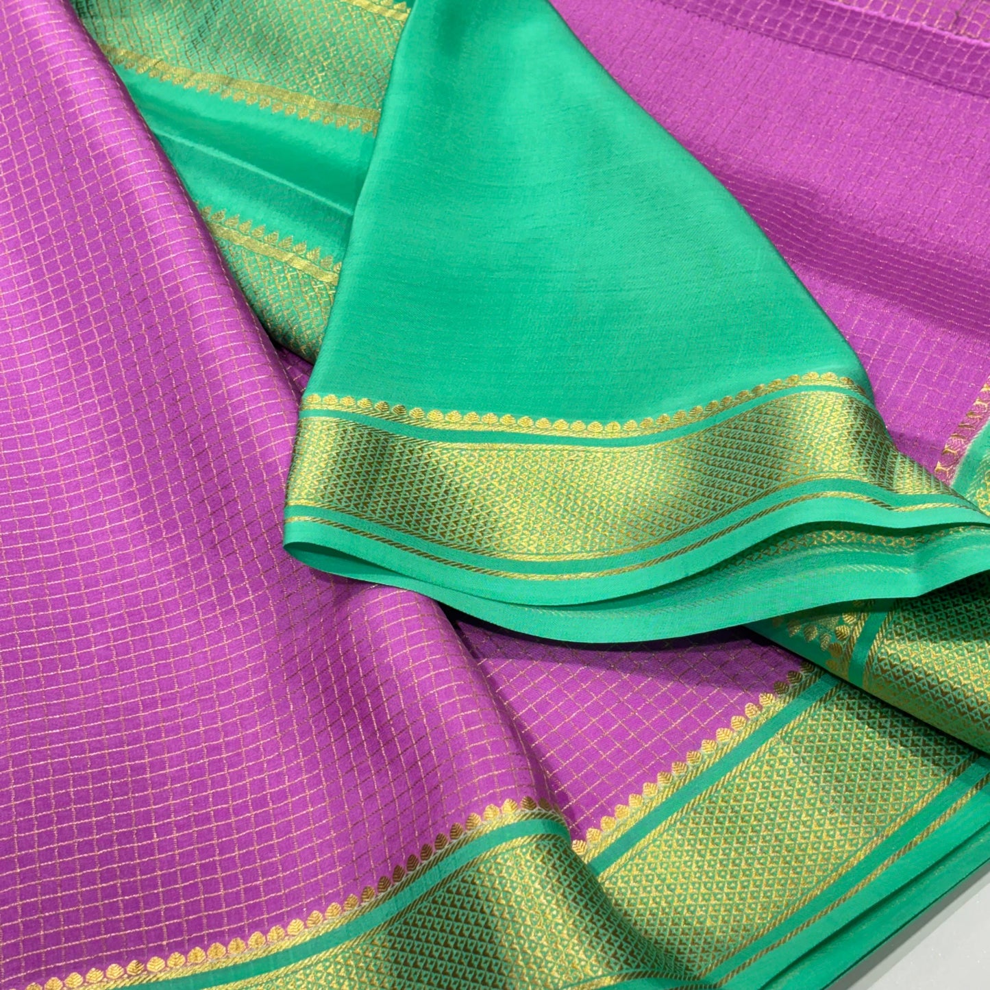 Pure Mysore Silk Saree
