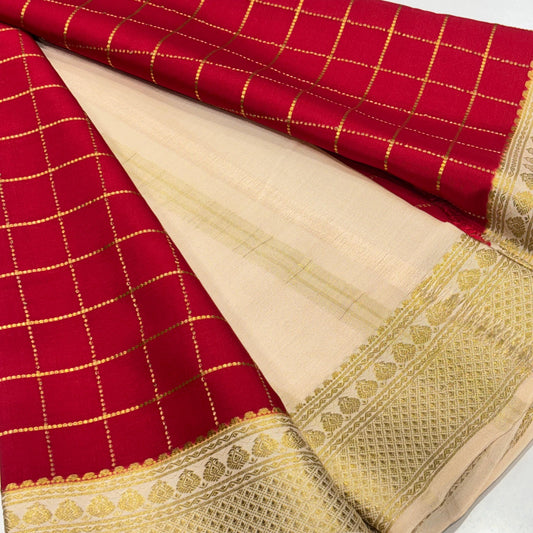 Pure Mysore Silk Saree