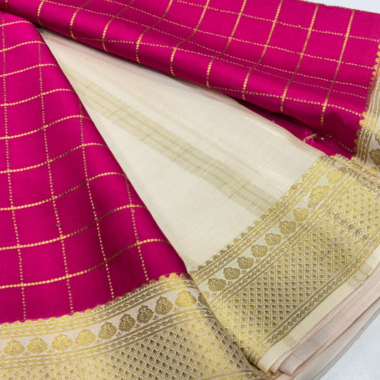 Pure Mysore Silk Saree