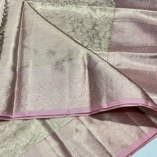 Pure Silk Kanjivaram Brocade Saree
