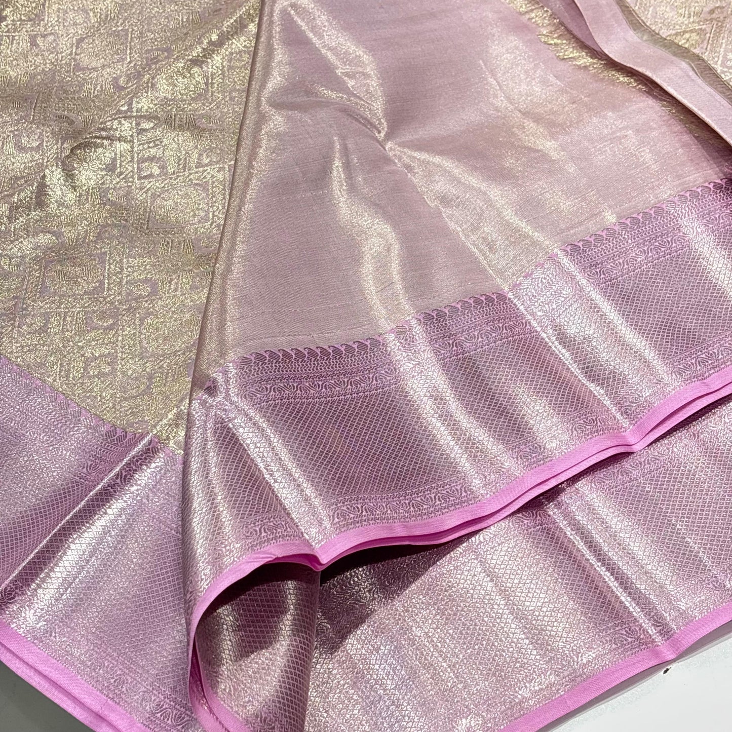 Pure Silk Kanjivaram Brocade Saree