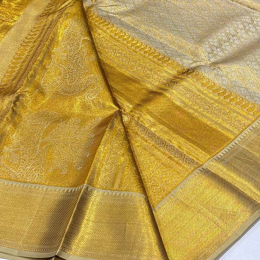 Pure Silk Kanjivaram Brocade Saree