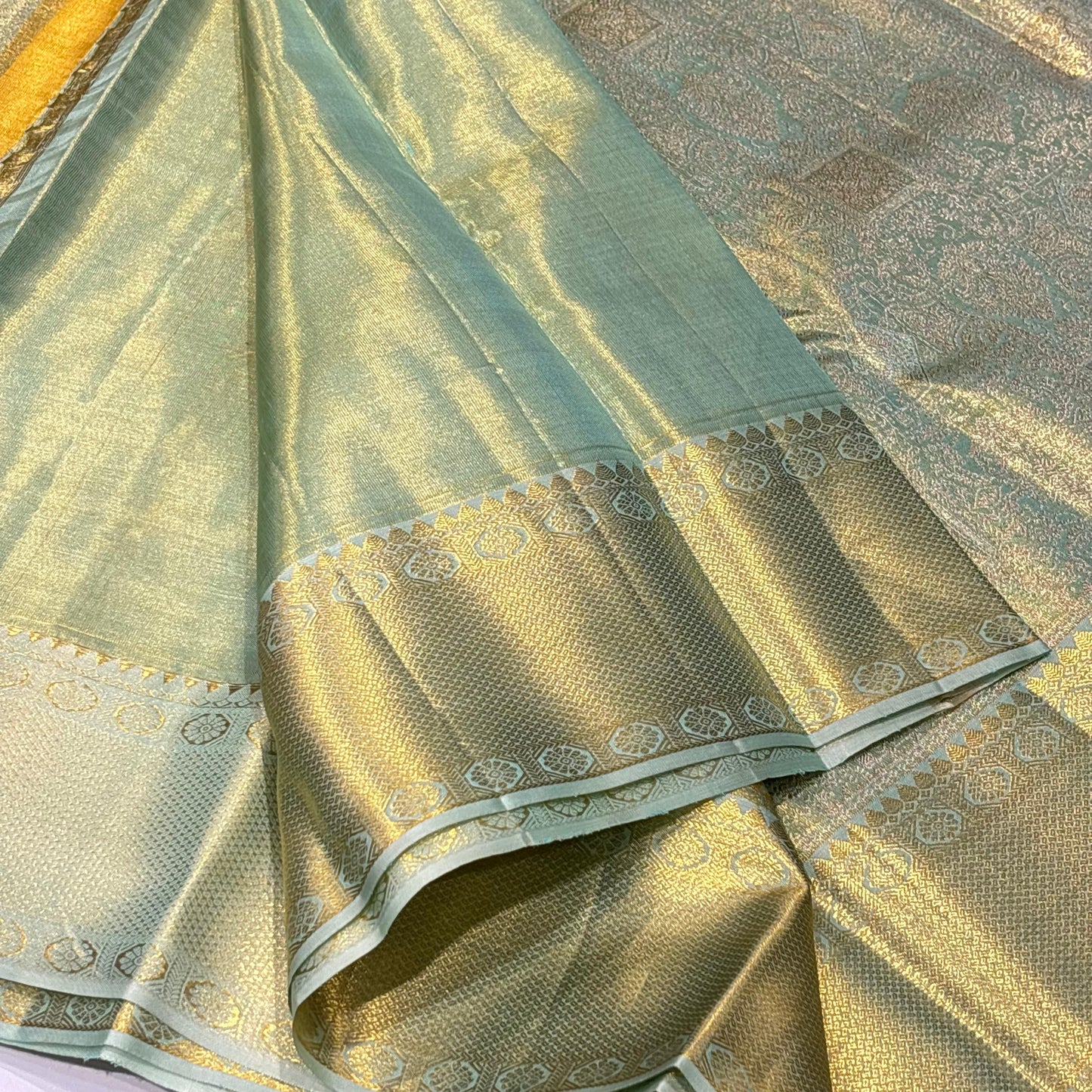 Pure Silk Kanjivaram Brocade Saree