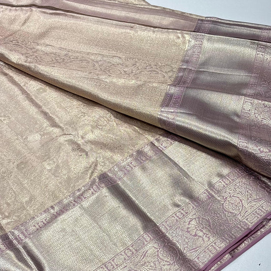 Pure Silk Kanjivaram Brocade Saree