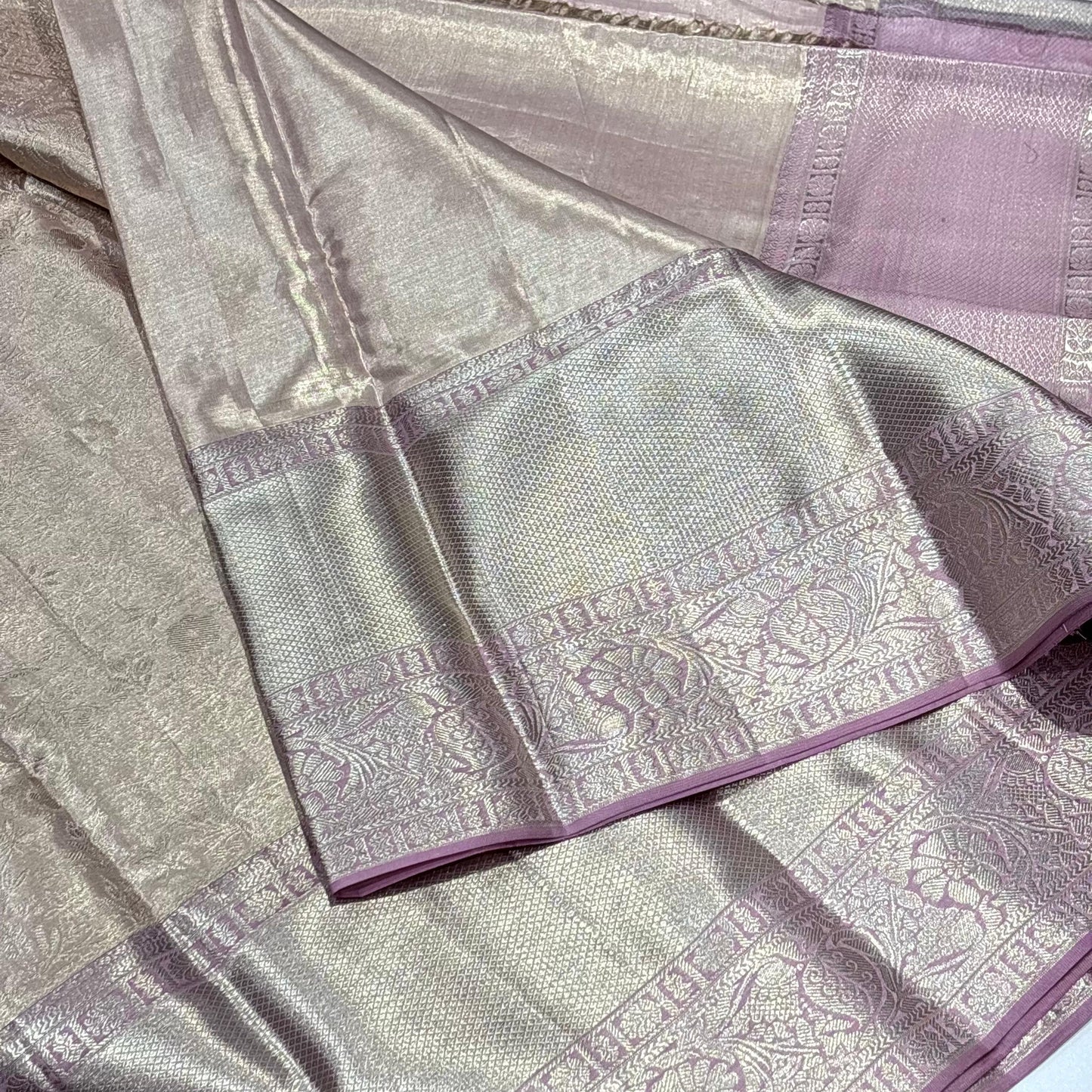 Pure Silk Kanjivaram Brocade Saree
