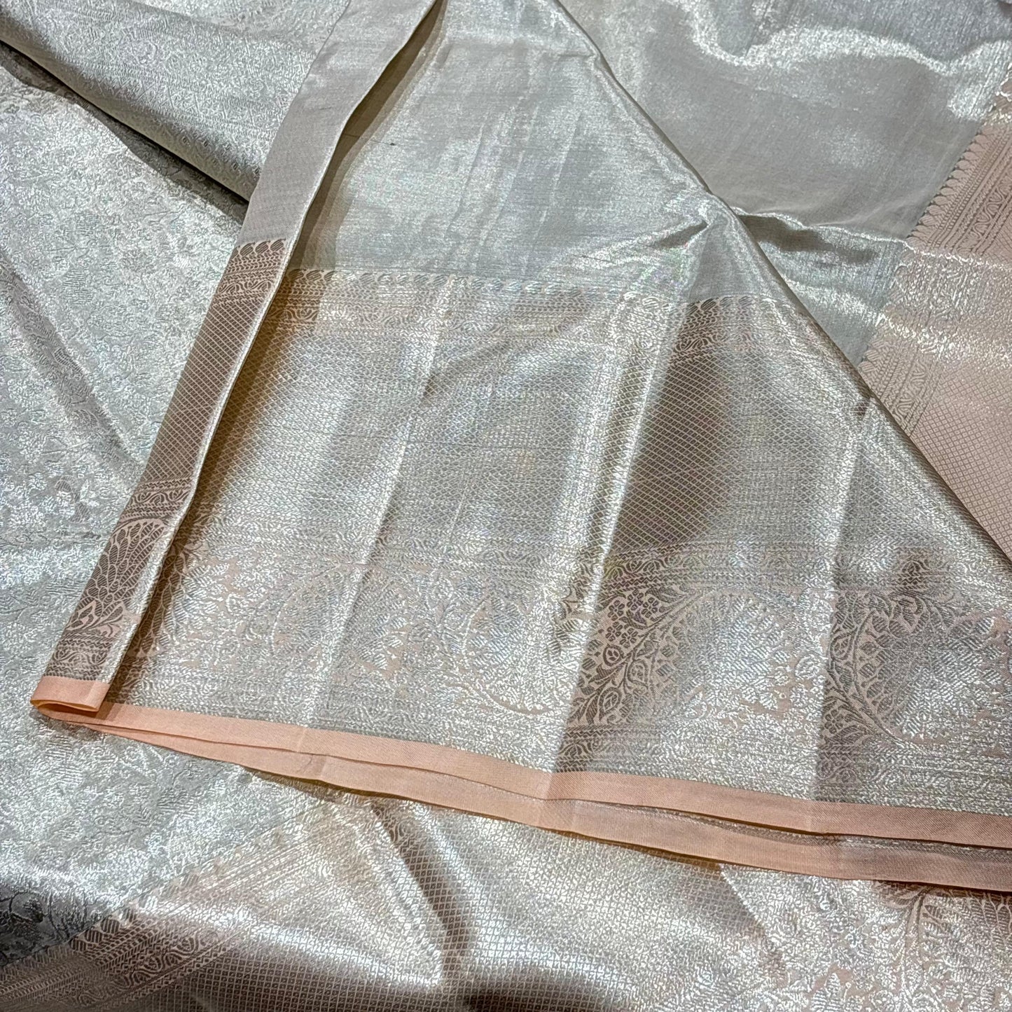 Pure Silk Kanjivaram Brocade Saree