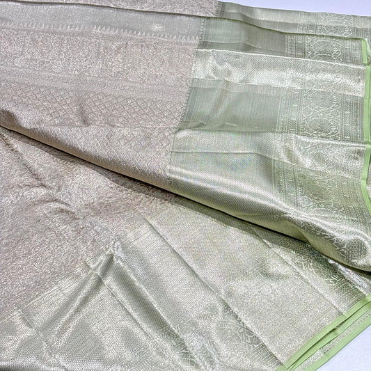 Pure Silk Kanjivaram Brocade Saree