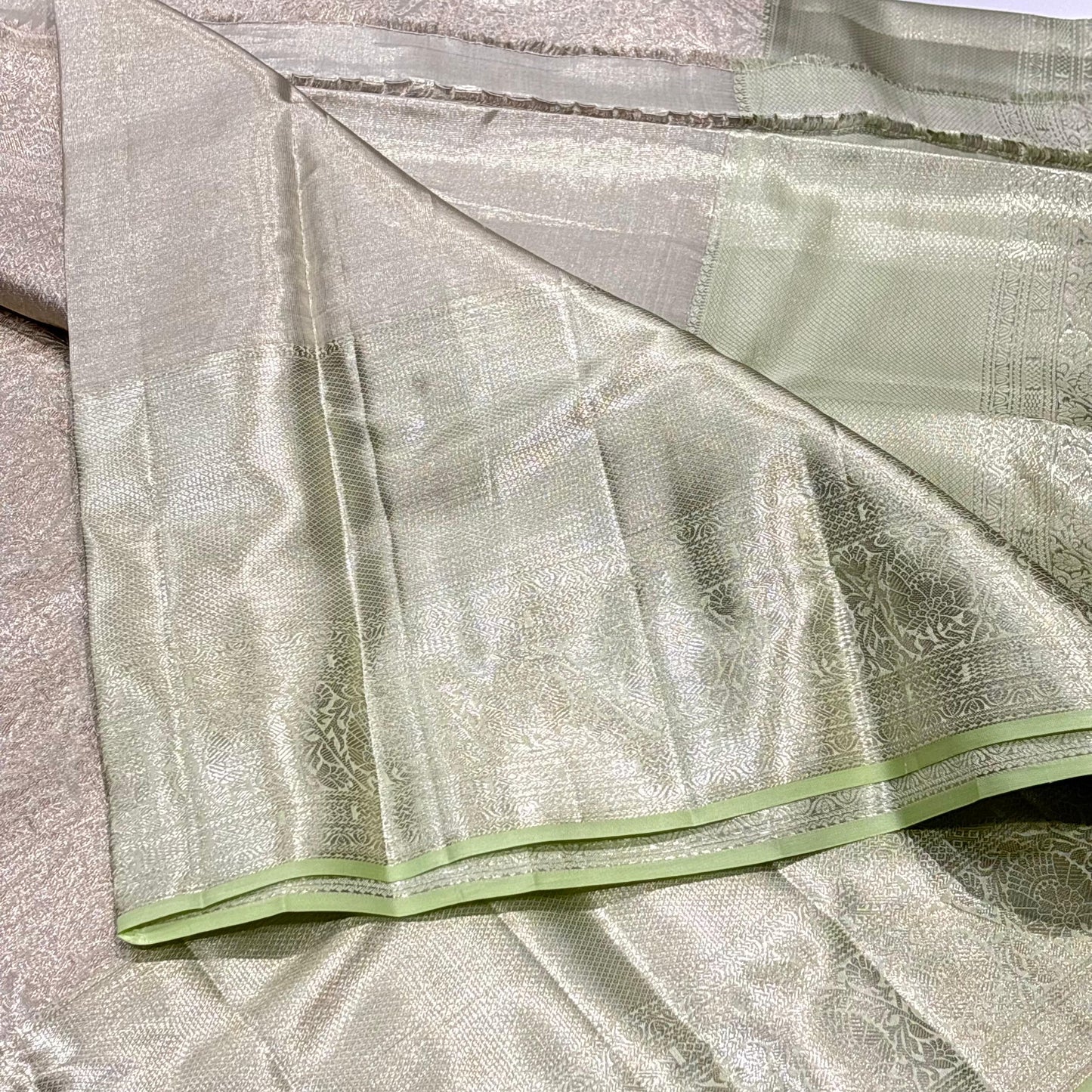 Pure Silk Kanjivaram Brocade Saree