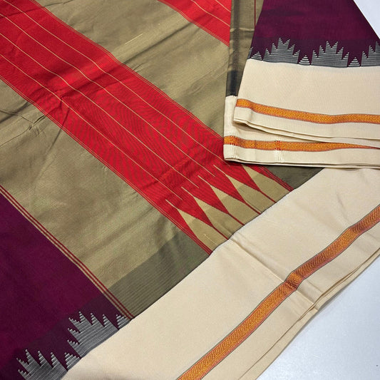 Masrai Cotton Ilkal Saree