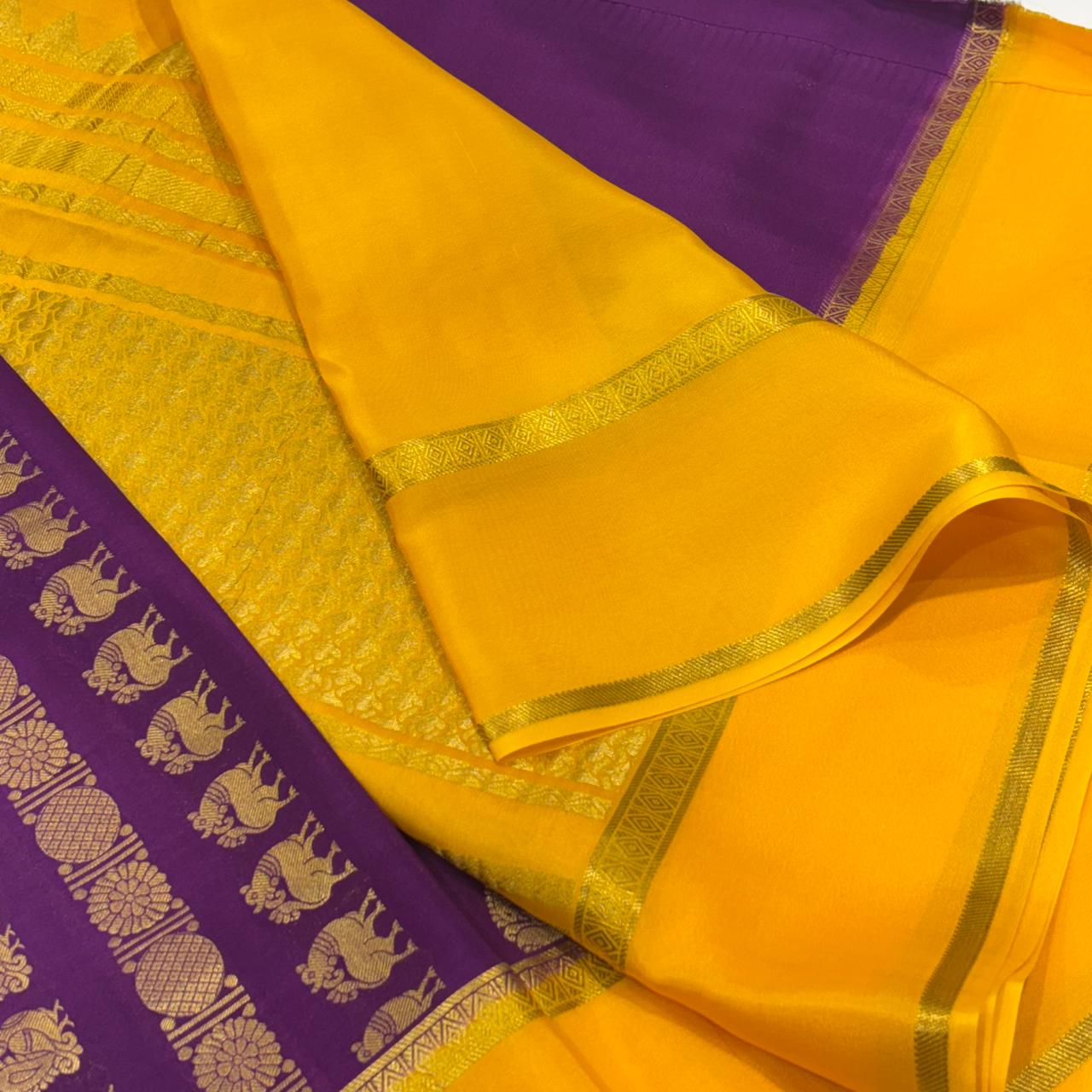 Pure Mysore Silk Saree