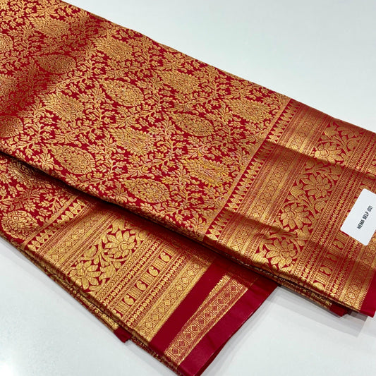 Semi Kanchivaram Brocade Saree