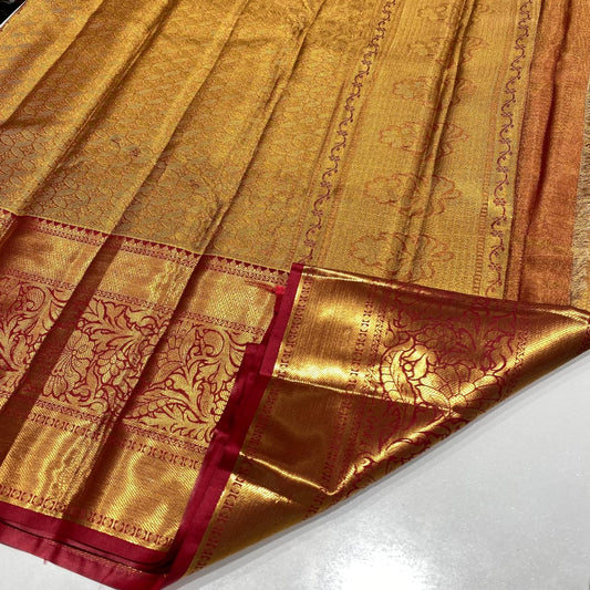 Semi Kanchivaram Tissue Saree