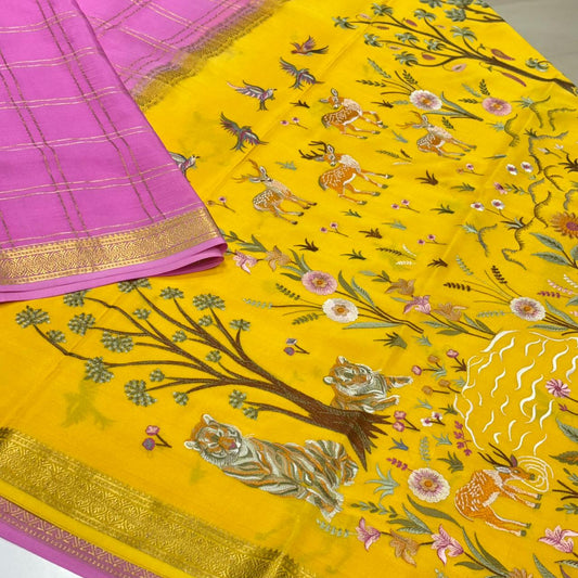 Pure Mysore Silk Saree