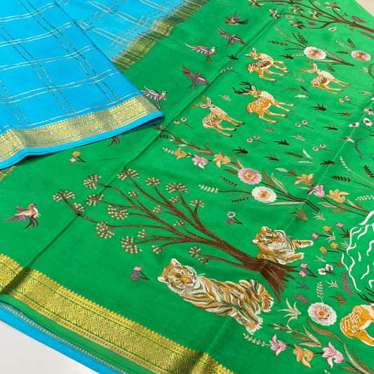 Pure Mysore Silk Saree