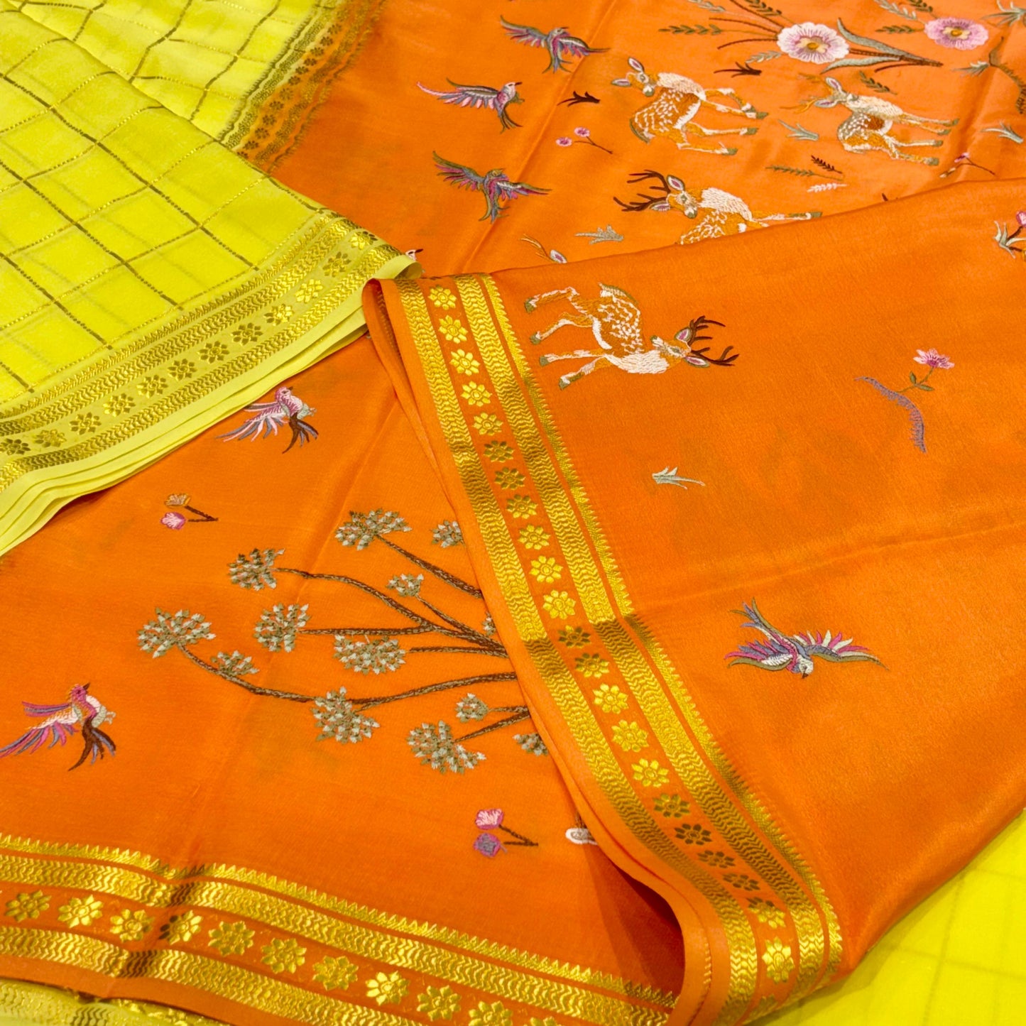 Pure Mysore Silk Saree