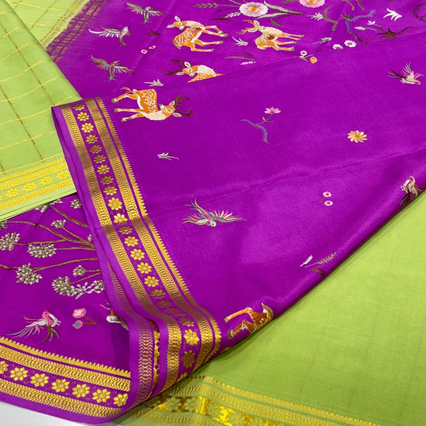 Pure Mysore Silk Saree