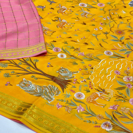Pure Mysore Silk Saree