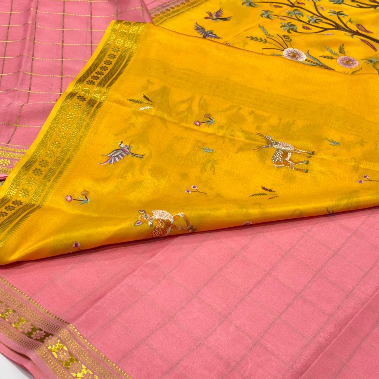 Pure Mysore Silk Saree