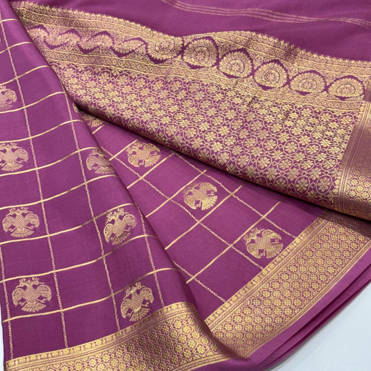 Pure Mysore Silk Saree