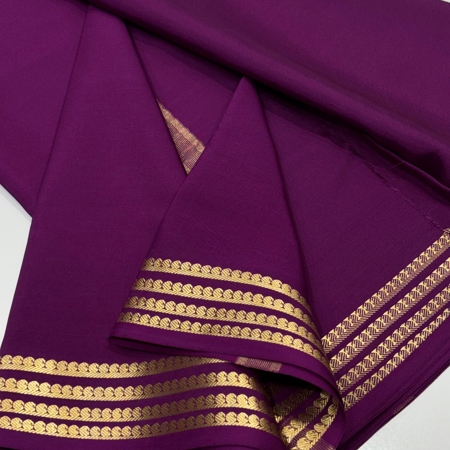 Pure Mysore Silk Saree