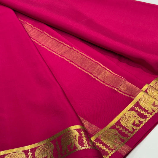 Pure Mysore Silk Saree