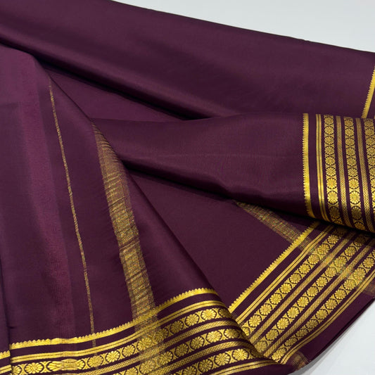 Pure Mysore Silk Saree