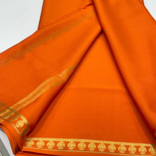 Pure Zari Mysore Silk Saree