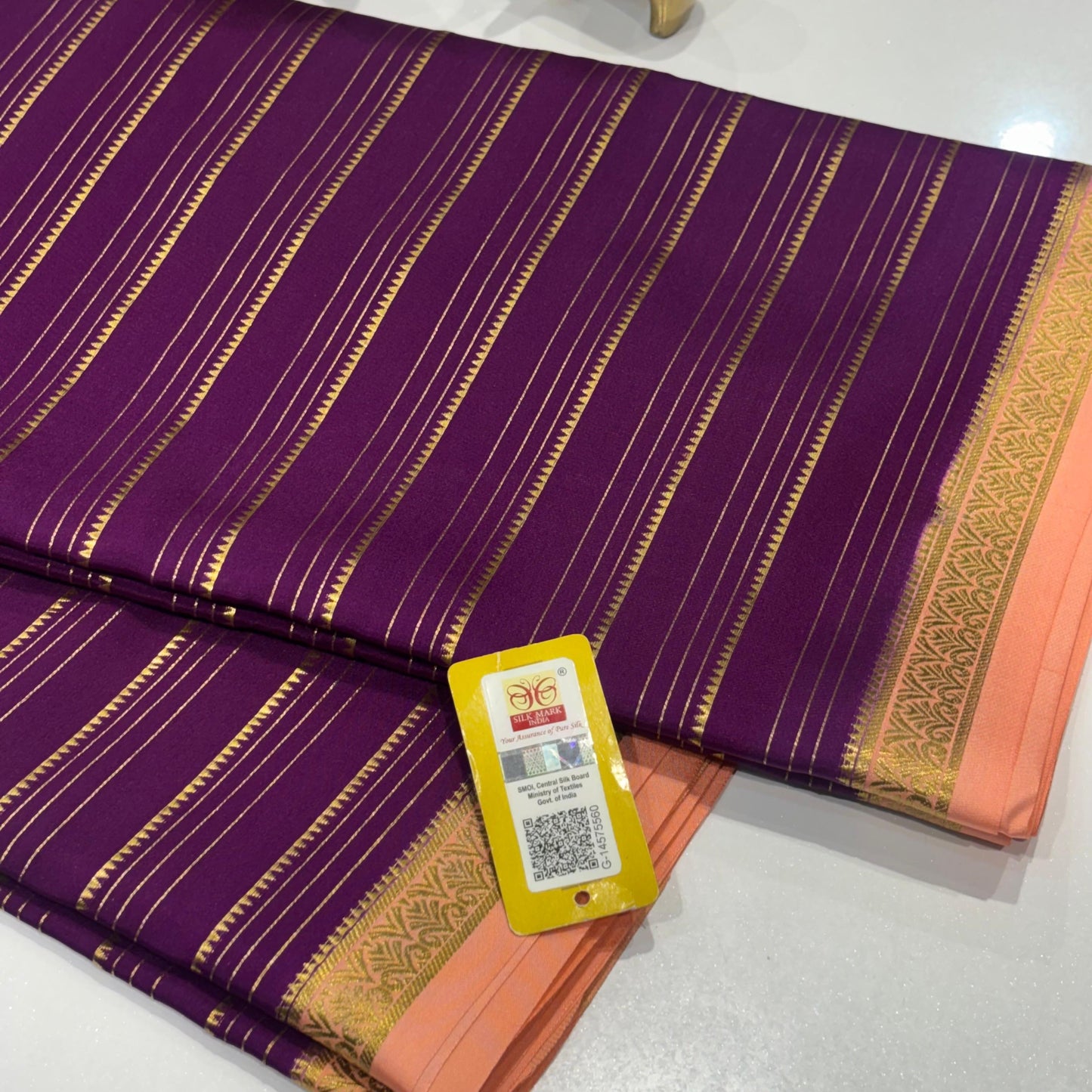 Pure Mysore Silk Saree