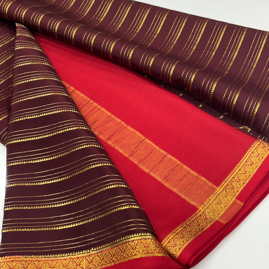 Pure Mysore Silk Saree