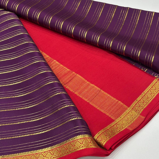 Pure Mysore Silk Saree