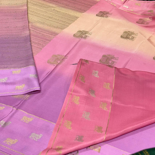 Mysore Silk Brocade Saree