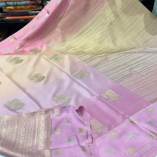 Mysore Silk Brocade Saree