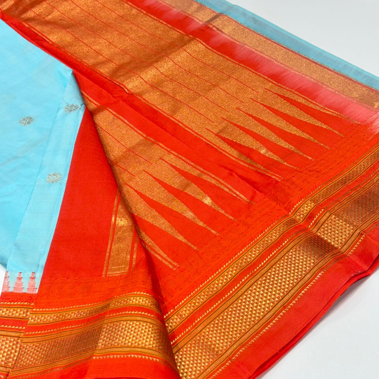 Pure Ilkal Silk Saree