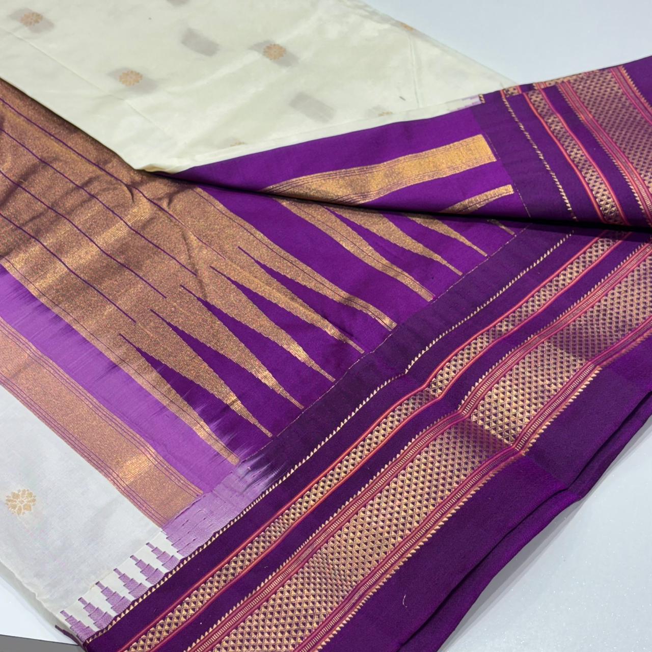 Pure Ilkal Silk Saree