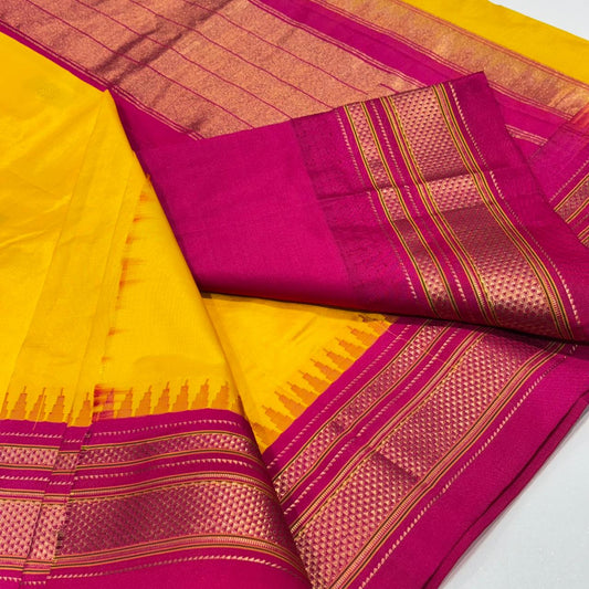 Pure Ilkal Silk Saree