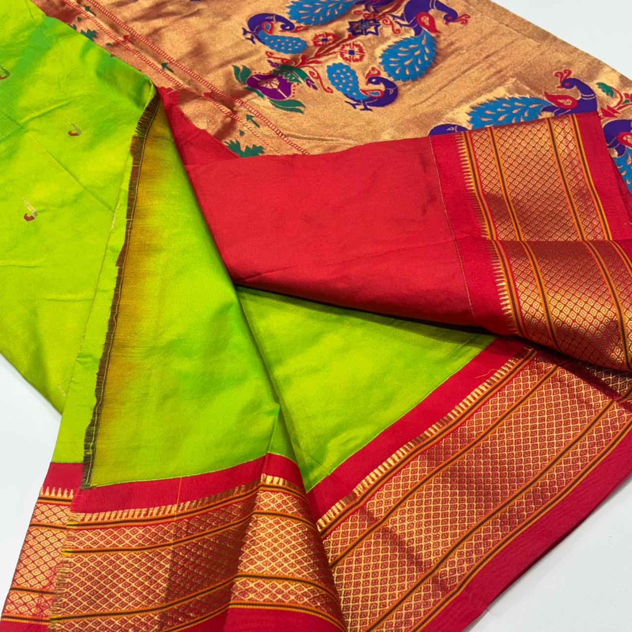 Pure Silk Paithani Saree