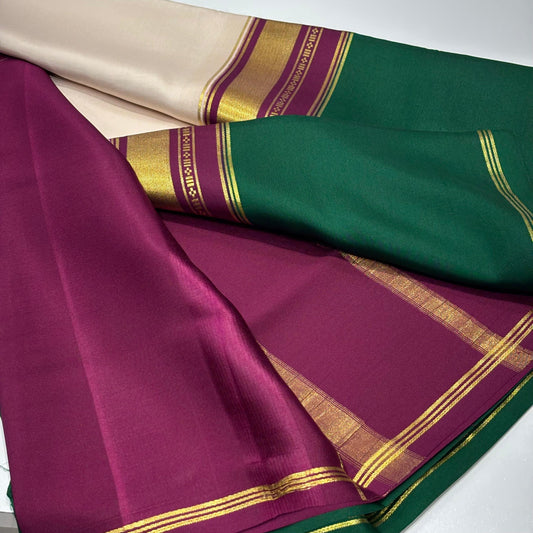 Pure Mysore Silk Saree