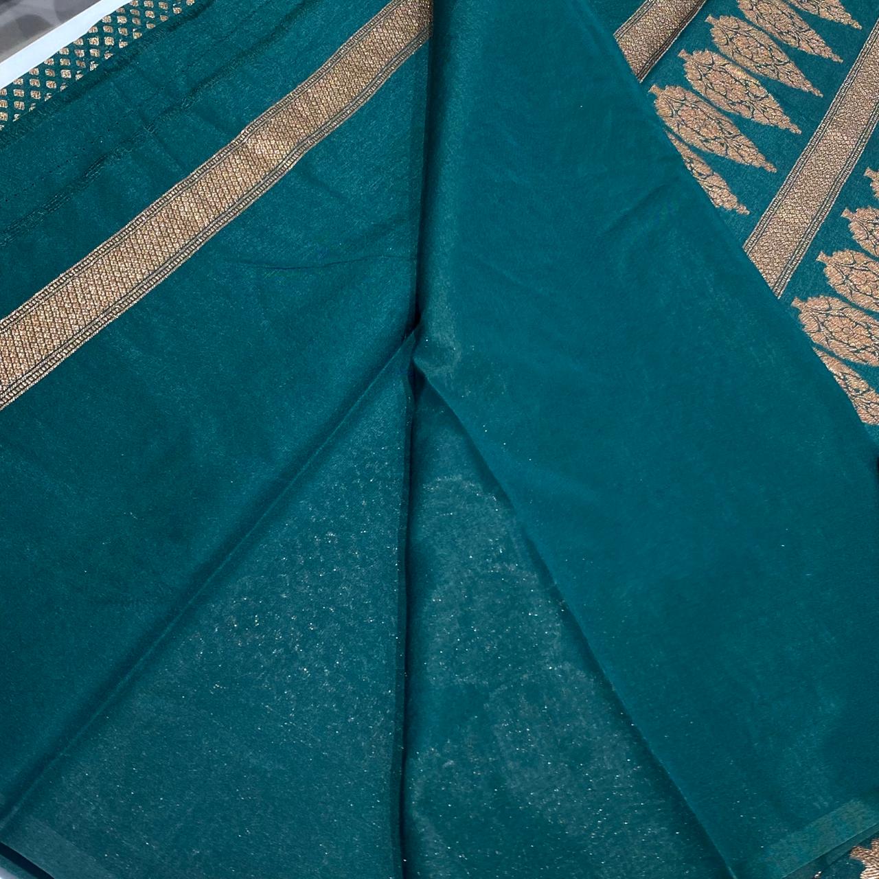 Designer Chiffon Banarasi Saree