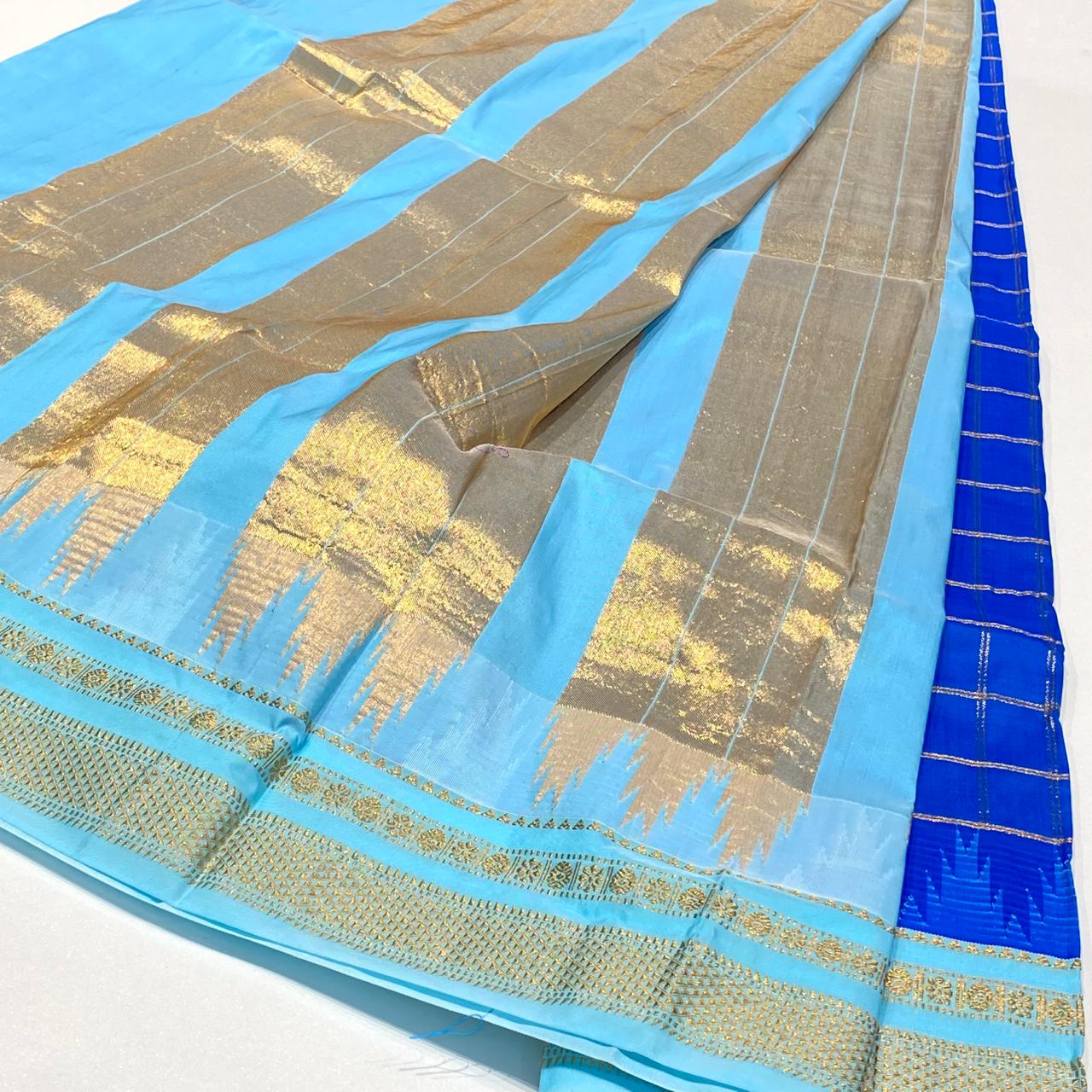 Semi Silk Ilkal Saree