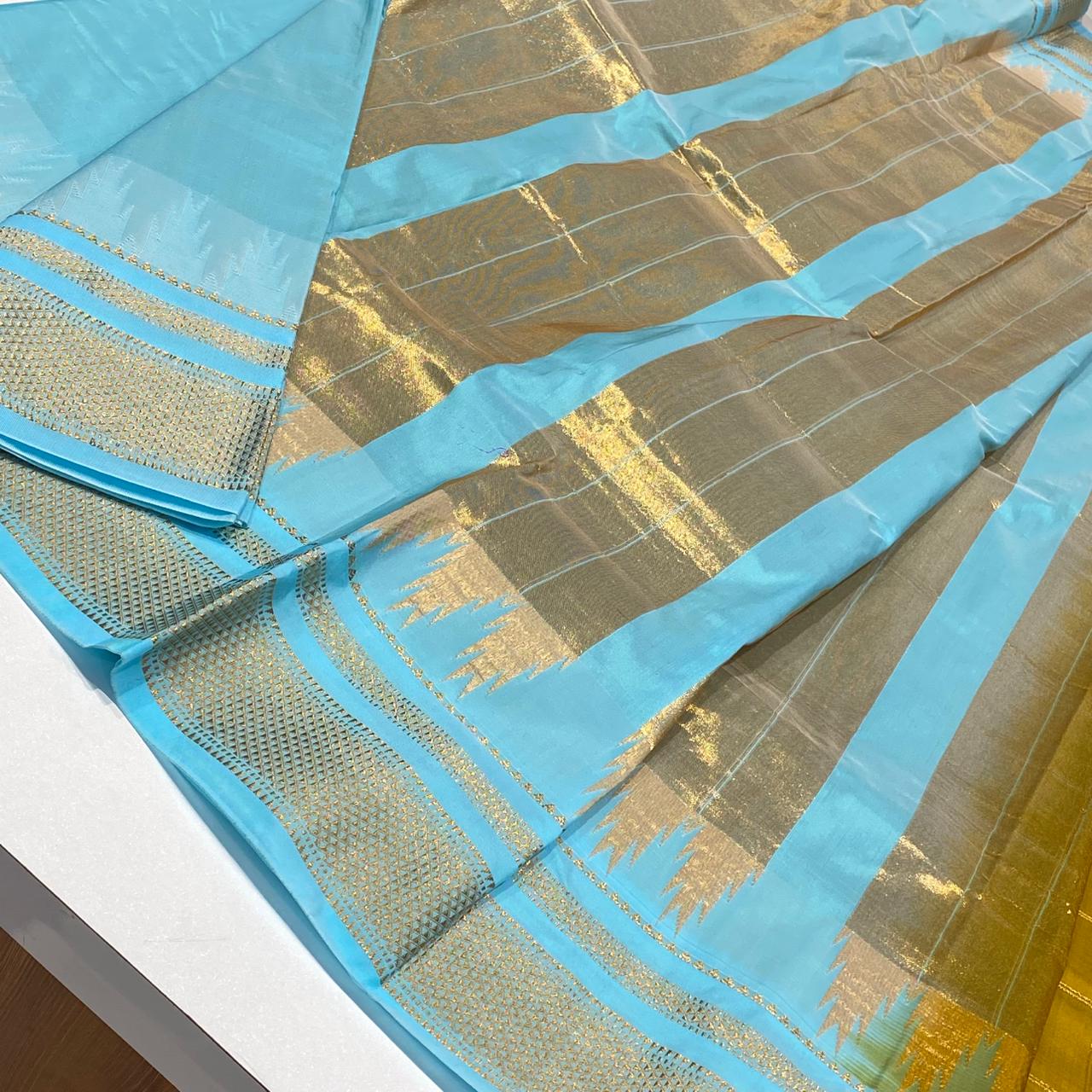 Semi Silk Ilkal Saree